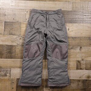 L.L.Bean Cold Buster Snow Pants Kids Unisex 6X-7 Gray Winter‎ Ski Outdoor